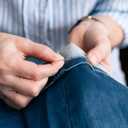 2 x WSSCKSCR 37Pcs Sewing Tool SetBig Eye Steel Sewing Needle KitSuitable for Repairs and handicraftsEasy-Threading Sewing Kit