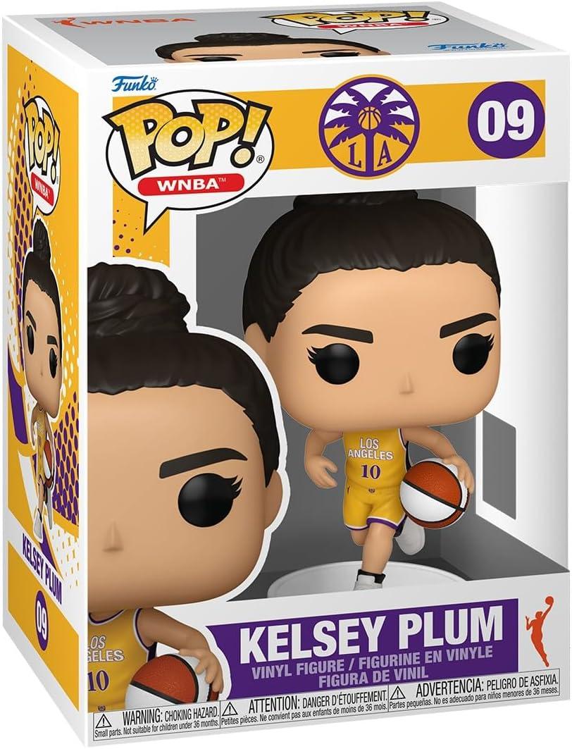 Funko Pop! WNBA: Los Angeles Sparks - Kelsey Plum - Collectable Vinyl Figure - Gift Idea - Official Merchandise - Toys for Kids & Adults - Sports Fans - Model Figure for Collectors and Display