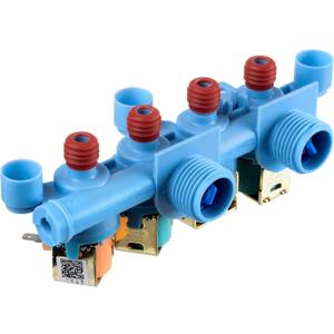 WH13X26637,WH13X24058 Water Inlet Valve Compatible With GE Washers GTW720BSN0WS,GTW680BSJ4WS,GTW685BPL0DG,GTW680BSJ6WS,GTW680BSJ5WS,GTW750CPL1DG, Replacement Part:WH13X26637-25PK,PS12171559, etc