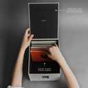 Kolo Noci Small 4x6 Photo Album, Holds 24 Photos, Ideal for Weddings and Baby Books, Chartreuse