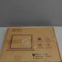 ROLOVE Vanity Mirror with Lights 15"x12", Lighted Makeup Mirror with 10X Magnification, 3 Color Lighting & Dimmable Brightness, Light Up Mirror for Desk, Bedroom, Bathroom