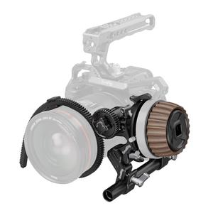 SmallRig F60 Modular Follow Focus with A/B Stops, Allows Wide-Range (0.6kgf-1.8kgf) Stepless Damping Adjustment, with 15mm Rod Clamp and Snap-on Gear Ring Belt for DLSRs and Mirrorless Camera