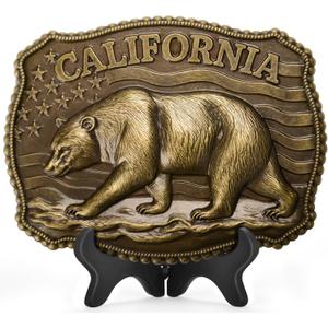 Superkred Western Belt Buckles for Men - American Flag Cowboy Belt Buckle for Men Women, Hebillas Vaqueras Para Hombre