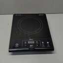 Mueller RapidTherm Portable Induction Cooktop, 1800W Hot Plate Electric Stove Top Burner. 8 Temp Levels, Auto-Off & Pot Detection, LED Display, Child Lock, 4 Programs, Burners for Cooking