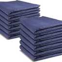 PONGHEI 12 Pack Moving Blankets 40"x 72" Heavy Duty Packing Blankets for Shipping Thick Furniture Wrapping for Moving Supplies
