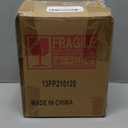 SOFE Decorative Pillar Candle Holder, Rustic Wood Candle Holders for Table Centerpiece, Handmade Farmhouse Candle Holders, Antique Wooden Candlestick Holders Gift for Wedding, Party, Home (Brown 5.5" X 5.5" X 6.5")