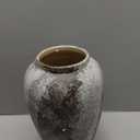 Denique Rustic Ceramic Tall Floor Vase, Vintage Farmhouse Decor, Large Terracotta Vases For Living Room Entryway Table Centerpiece Decor, Terracotta Pottery Clay(B-30cm) (11.8 Height, 7.1" Wide, 3.94" Caliber)