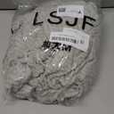 ele ELEOPTION Couch Cushion Covers Slipcover Elastic Chair Loveseat Sofa Furniture Protector Cover for Living Room (Length 39-53inch Width 25-37inch, Large Double Seat Cover) Grey White