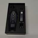 Shock Collar for Dogs - 4500FT Dog Training Collar with Remote, Waterproof e Collar with Flashlight, 4 Training Modes, Keypad Lock, Rechargeable Dog Shock Collar for Small Medium Large Dogs (Black)