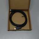 Amazon Basics Mini DisplayPort to HDMI Cable for MacBook Air/Pro, 1080p, Gold-Plated Plugs, 6 Foot, Black