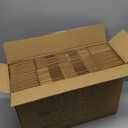 MEBRUDY 12x9x4 Inches Shipping Boxes Pack of 20, Small Corrugated Cardboard Box for Mailing Packing Literature Mailer (Brown)