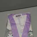 Bioworld Juniors Kuromi Sleepwear Set: Robe, Cami, and Sleep Shorts- XXL Multicolored