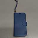 TUCCH Wallet Case for iPhone 17 (6.3-Inch) 2025, Wrist Strap | RFID Blocking 4 Card Holders | Kickstand | Shockproof TPU Shell | PU Leather | Magnetic | Protective Flip Cover | Light Blue