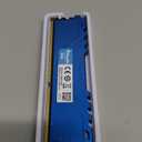 DDR3 RAM 32GB Kit (4x8GB) 1866MHz CL13 UDIMM, Wlizedle Desktop Memory Module PC3-14900 240-Pin 1.5V 2Rx8 Dual Rank Non-ECC Unbuffered PC Computer RAM Stick Upgrade - Blue (8GBx4)