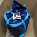 Marmot Women’s Trestles 15° Sleeping Bag | Insulated, Water-Resistant, Left-Zip, French Blue/Harbor Blue