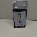 FINITEX - Black Nitrile Disposable Gloves, 5mil, Powder-free, Medical Exam Latex-Free 100 PCS For Cleaning Food Glove (Large)