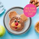Elk and Friends 7.8 Stainless Steel Non Divided Plates with Silicone Sleeve + Storage Lid | Baby, Toddler, Kids | Dishwasher Safe | Dinner & Snack Plates | 4 Pack