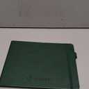 JUBTIC Accounting Ledger Book Horizontal - Expense Tracker Notebook & Columnar Journal, Financial Ledger Books for Small Business & Personal Bookkeeping(7x10,Dark Green)