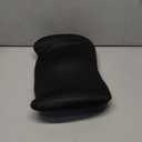 BYMECOST Lumbar Support Pillow for Car, Memory Foam Car Seat Back Support Pillow for Driving, Back Cushion with Strap for Pain Relief, Ergonomic Back Cushion for Office Chair, Wheelchair (Black)