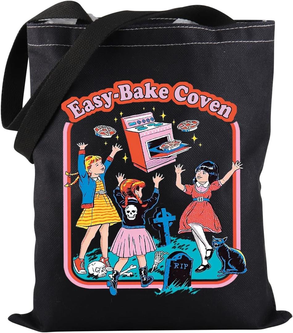 PWHAOO Witch Tote Bag - Halloween Movie Merchandise & Party Gift