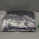 roswear Women's Wide Leg Jeans Casual High Waisted Stretch Baggy Loose Denim Pants (Large, Black)