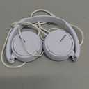 Sony ZX Series Wired On-Ear Headphones, White MDR-ZX110