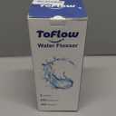 Water Dental Flosser Pick for Teeth: Cordless Rechargeable Oral Irrigator - 4 Modes IPX7 Waterproof 300ML Removable Tank Electric Dental Flossing Machine for Braces, Travel & Home Use (Dark Blue)