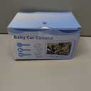 Dual Baby Car Camera for 2 Kids: 7-Inch 1080P Split-Screen Monitor with Recording Backseat Camera for Twins - USB Powered Clear Night Vision Easy to Install New - Baby Shower