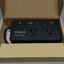 300W Car Power Inverter - YSOLX Dual DC 12V to 110V AC Car Outlet Adapter to Wall Plug, 24W Fast Charging USB-C&USB-A, Portable Charger Converter with for Laptops, Phones