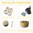 Silicone Tealight Candle Mold - Makes 4 x Tea Light Candles (Standard)