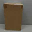 TIPGO Bathroom Trash Can with Lid, 4 Gallon / 15 Liter Small Garbage Can, Press Top Bin, Plastic Wastebasket with Pop-Up Lid for Bedroom, Living Room, Office (Black, 2 Pack)