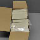 Set of 8 Stackable Jewelry Organizer Trays with 1 Lid for Drawer & Dresser Organizer, Adjustable Velvet Jewelry Box Tray Earring Organizer Necklace Storage Ring Bracelet Display Case (Beige)