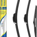 3 Pack Windshield Wiper Blades Compatible With 2016-2021 Hyundai Tucson / 2007-2012 Mazda CX7 CX-7 Front Rear Windshield Wiper Blade Set for My Car - 26" 16" 14"