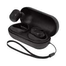 Helix True Wireless Earbuds With Portable Charging Case Black V1-1123 NEW Sealed