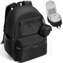 Momcozy GoEase Diaper Bag - Stylish, Durable & Waterproof Baby Bag with Multi-Pockets, Laptop Compartment, Changing Pad & Stroller Straps, Travel Baby Essentials for Moms,Dads,Work, Maternity