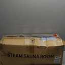X-Vcak Upgraded Portable Sauna for HomeRelaxation, Steam Sauna for Home with Steamer, Remote Control, Folding Chair, 9 Levels