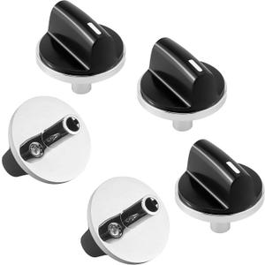 650847 Knob Cooktop Stove Replacements Compatible for Bosch Stove Knobs Replacements/Electric Stove Knobs,Gas Range,Oven Stove Top Range Surface Burner Knobs,5 Packs