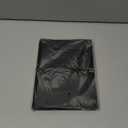 KAFENDA Refillable Leather Notebook Comes with 80 Sheets/160 Pages, A5 Binder 6 Ring, PU Vegan Leather Cover，5.6" x 8.2"（Black）