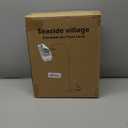 Dimmable Floor Lamp, Arc Floor Lamp with Dimmer, Black Standing Lamp with Adjustable Hanging Shade, Over Couch Tall Reading Light, Modern Pole Lamp for Living Room Bedroom, 9W LED Bulb Included