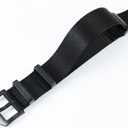 BINLUN Nylon Watch Band 18mm,20mm,22mm,24mm Rugged Military Replacement Watch Straps Silver&Black Stainless Buckle Heavy-Duty Wristband For Traditional Men Women Watches
