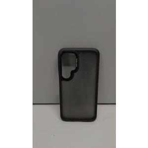 Rayboen for Samsung Galaxy S23 Case, Frosted Anti-Slip Shockproof Durable Case for S23 with Translucent Silky Feel PC Back, Soft Silicone Edge and Metal Camera Protection, Matte Black