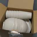 18pcs Wheat Straw Dinnerware Sets HXYPN Unbreakable Reusable Dinnerware Set Kitchen Cups Plates and Bowls Sets Dishwasher Microwave Safe Plates