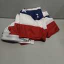 Flaglink 1.5x3Ft American Pleated Fan Flag Width Approx 90cm - US Patriotic Half Fan Bunting Flag 6 PACK