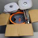 Chabatree Mop and Bucket SetSpin Mop and Bucket Set with Separate Dirty and Clean Water6 Replaceable Mop PadsDeep-Cleaning Mops for Floors, Versatile Mops for Walls