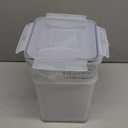 square pantry food storage containers, 5L(2), 2.5L (3)