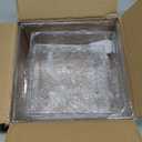 KOLIPI 3Pcs Buffet Risers, Food Risers for Buffet Table, Acrylic Boxes for Display Cube Riser Display Stand for Party Catering Dessert Collectibles, Clear Set (Size 8", 7", 6")