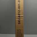 JEAREY 7.5FT Patio Umbrella Market Table Umbrella with 6 Sturdy Ribs, Push Button Tilt/Crank Outdoor Umbrella for Garden, Deck, Backyard, Pool and Beach,Tropical Orange