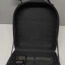 Hard baseball hat case, Hat Carrier Travel Case with Adjustable Shoulder Strap, Hat cap case for 6 Baseball Caps - Perfect for Traveling (Black)