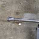 Kenney Rogers Twist & Fit No Tools Tension Curtain Rod, 48 to 84 Inches, Black Extendable, No Drilling, Easy Install for Windows