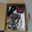 Leadfan Double Din Car Stereo with Dash Cam, Support Apple Carplay and Android Auto, 7INCH Full HD Touchscreen Car Audio Receivers Double Din Radio with Bluetooth, Camera, FM/2 USB/AUX/Subwoofer/SWC